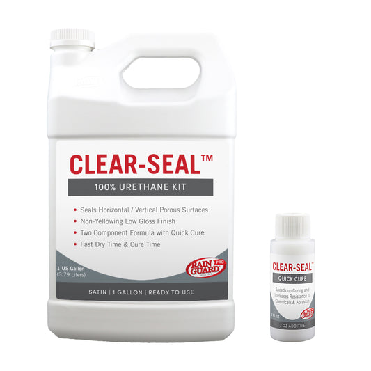 CLEAR-SEAL 100% URETHANE TWO-PART COMPONENT CLEAR SATIN