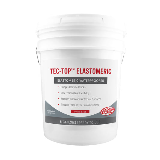 Tec-Top Elastomeric WHITE 5 GALLON